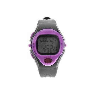 06221 Waterproof Unisex Pulse Heart Rate Monitor Calorie Counter Sports Digital Watch with Date /Alarm /Stopwatch Purple  