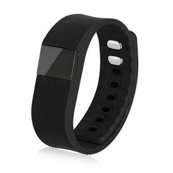 2015 TW64 Bluetooth Fitness Activity Tracker Smartband Function Passometer / Sleep Tracker / Message Reminder / Call Reminder ,wristband Smart Wristband Watch For Samsung Android IOS (Black) (Intl)  