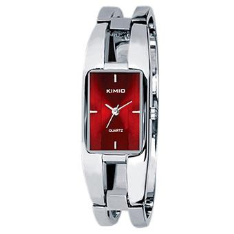 360DSC Kimio Women's Red Stainless Steel Band Watch K1601  