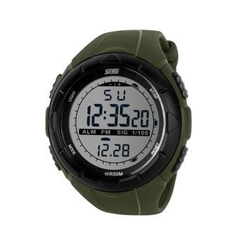 360DSC Skmei DG1025 Men's Military Sports Watch with Rubber Watchband LED Digital Waterproof Wrist Watch  