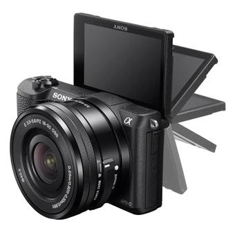A5100 Mirrorless Camera 24.3MP With 16-50mm Lens (Black) (Intl)  