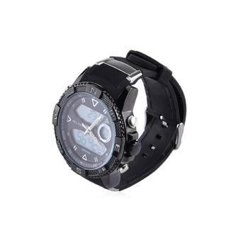 ALIKE AL121 Waterproof Backlit Analog + Digital Display Quartz Wrist Watch (1 x CR2016/1 x SR626SW)  