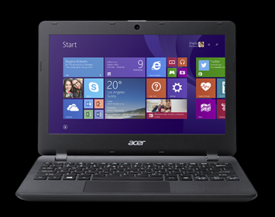 Acer ES1-131- Intel N3050 - 2GB RAM -11.6" - Hitam