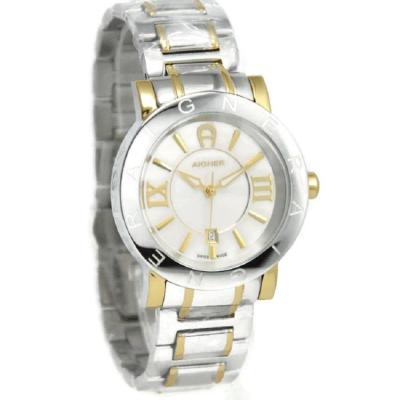 Aigner A26081 Cortina Jam Tangan Pria Stainless Steel - Silver/Gold