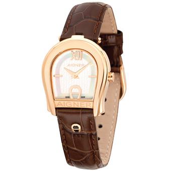 Aigner Andria A24225B Brown Leather Watches  