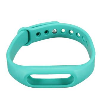 Audew MIBand Bluetooth Replacement Wrist Strap Wearable Wrist Band for Xiaomi Bracelet Sky Blue(INTL)  