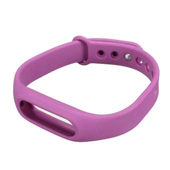 Audew MIBand Bluetooth Replacement Wrist Strap Wearable Wrist Band for Xiaomi Bracelet Purple(INTL)  
