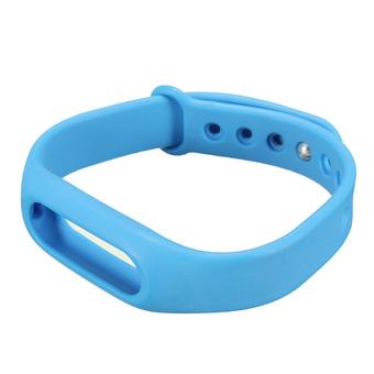 Audew MIBand Bluetooth Replacement Wrist Strap Wearable Wrist Band for Xiaomi Bracelet Deep Blue (Intl)  