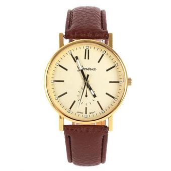 Aukey Men's Quartz Sport Wrist Watch (Brown)  