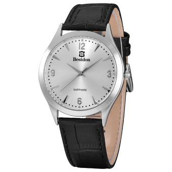BESTDON BD98107G Men's Fashionable Waterproof Quartz Wrist Watch ?Black+Silver(1*SR621) (Intl)  