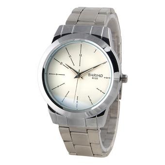 Bariho Classic BR 155G SS SIL- Jam Tangan Pria - Silver- Stainless  