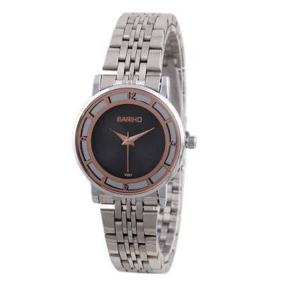 Bariho Ladies Fashion Watch - Silver - Stainless - BR V201 SS BL GLD