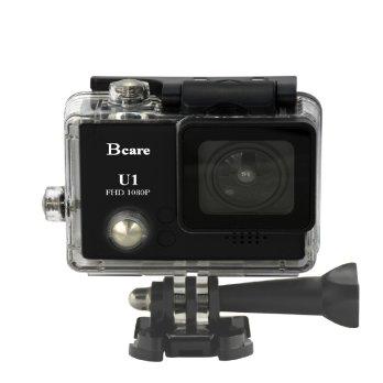 Bcare Action Camera U-1 12 MP FHD 1080P - Hitam/Silver