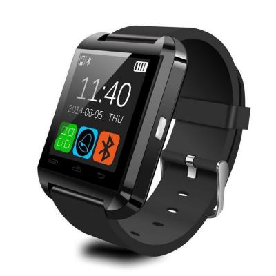 Bluetooth LCD Touch Screen Smart Wrist Watch Phone Mate For Smart Phone - Black