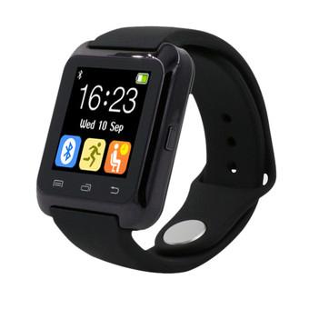 Bluetooth Smart Wrist Watch Pedometer Healthy for iPhone LG Samsung Black (Intl)  