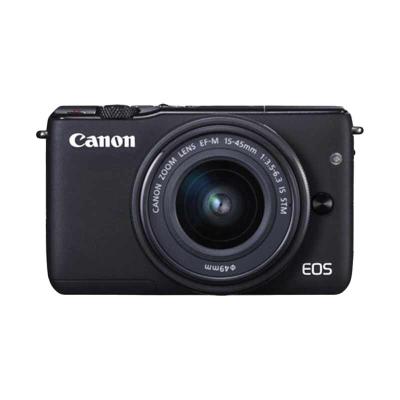 Canon EOS M10 Kit 1 15-45mm IS STM Kamera Mirrorless - Hitam