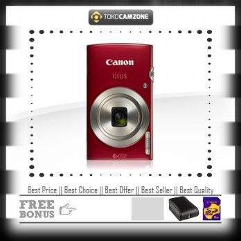 Canon IXUS 175 Free Bonus Cakep SDHC 8GB + CASE POCKET RANDOM + SCREEN GUARD TERPASANG