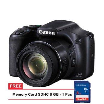 Canon Powershot SX-530HS, 16MP, WIFI, 50xZoom, Free Memory 8GB