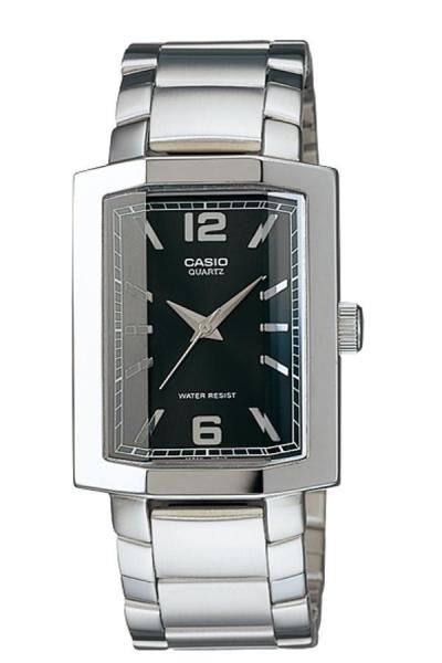 Casio Analog Watch MTP-1233D-1ADF Jam Tangan Pria Strap Stainless Steel - Silver