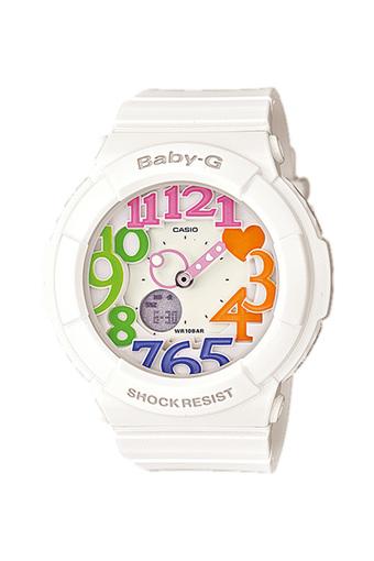 Casio Baby-G Women's White Resin Strap Watch BGA-131-7B3  