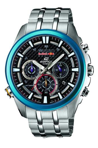 Casio Edifice Jam Tangan Pria - Silver - Strap Stainless Steel - EFR-537RB-1ADR  