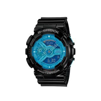 Casio G-Shock GA-110B-1A2 Resin Strap Watch Black- Blue  