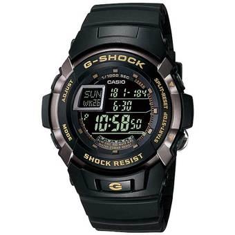 Casio G-Shock Jam Tangan Pria - Hitam - Strap Rubber - Watch G 7710-1D  