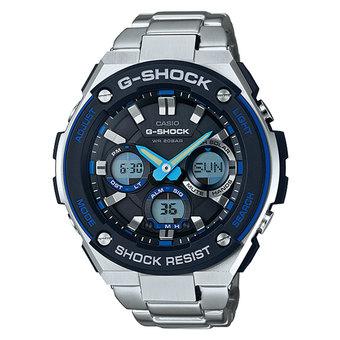 Casio G-Shock Jam Tangan Pria - Strap Stainless Steel - GST-S100D-1A2DR - Perak  