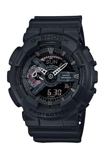 Casio G-Shock Men's Black Resin Strap Watch GA-110MB-1A  
