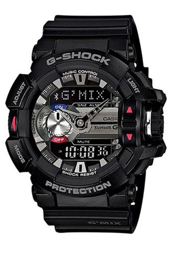 Casio G-Shock Men's Black Resin Strap Watch GBA-400-1A  
