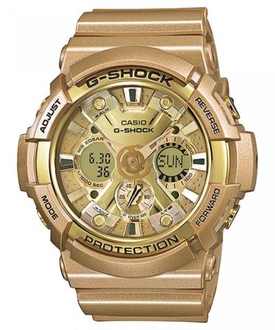 Casio G-Shock Men's Gold Resin Strap Watch GA-200GD-9A