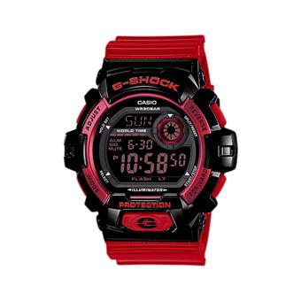 Casio G-Shock Men's RED Resin Strap Watch G-8900SC-1R  