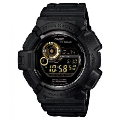 Casio G-Shock Mudman G-9300GB-1DR Jam Tangan Pria - Black Gold