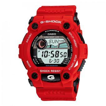 Casio Jam Tangan G-Shock G7900A-4 G-Shock Merah Pria - Water Resist - Shock Resistant  