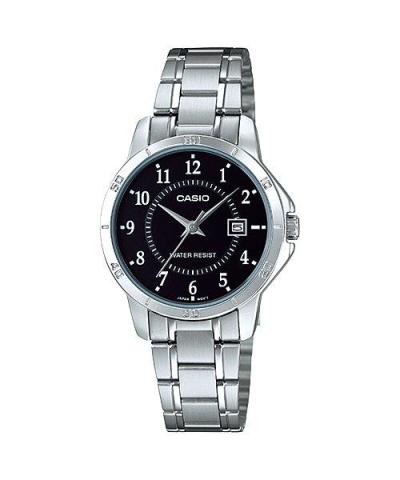 Casio Ltp V004d 1Budf jam tangan wanita 35mm-silver