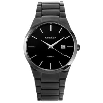 Curren Men's Quartz Date Business Wrist Watch ( Black ) (Intl)  