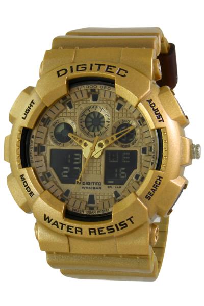 Digitec Digital Watch DG2082T Gold Jam Tangan Pria - Gold