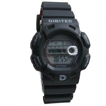 Digitec Men's - Jam Tangan Pria - DG 2087 - Hitam - Karet - Digital  