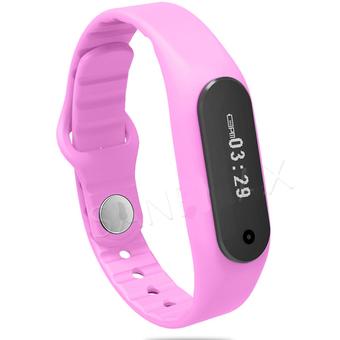 E06 Smart-Sports Wristbands/Bracelet For Apple?roid Phone Intelligent Wearable Device?Pink) (Intl)  