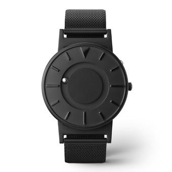 EONE Bradley Timepiece Man Black Steel Mesh Strap Watch Classic (Int)  