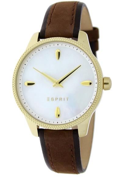 ESPRIT ES108602002 Jam tangan wanita - coklat/gold