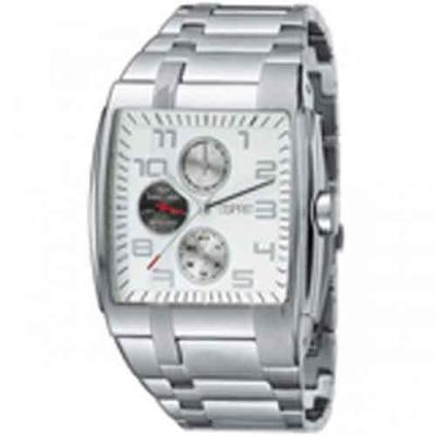 ESPRIT - Jam Tangan Pria - Silver-Putih - Stainless Steel - ES101961002