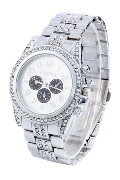 Exclusive Imports Rhinestones Quartz Analog Alloy Wrist Watch