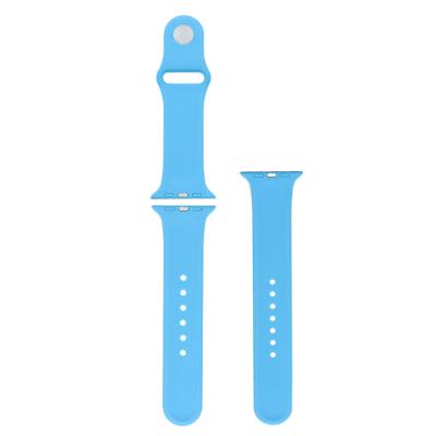Exclusive Imports Silicone Watch Band Watchband for Apple Watch Blue