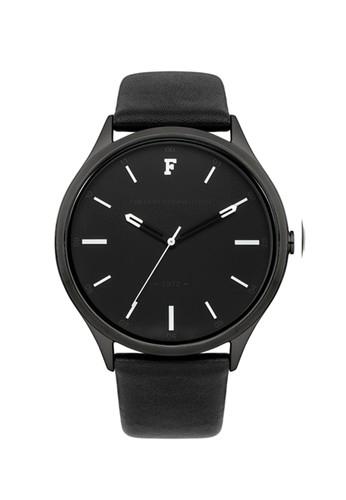 Fcuk Kensingtong Leather Strap Man Watches