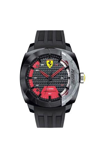 Ferrari - Jam Tangan Pria - Hitam - Strap Rubber - 0830203  