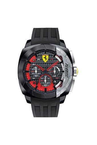 Ferrari - Jam Tangan Pria - Hitam - Strap Rubber - 0830205  