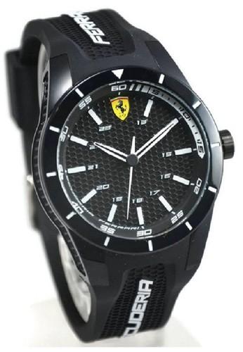 Ferrari - Jam Tangan Pria - Hitam - Strap Rubber F0830249