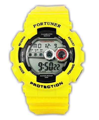 Fortuner 6963 jam tangan pria 48mm-kuning