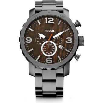 Fossil Watch - Jam Tangan Pria - JR 1355 - Stainless Steel – Black  